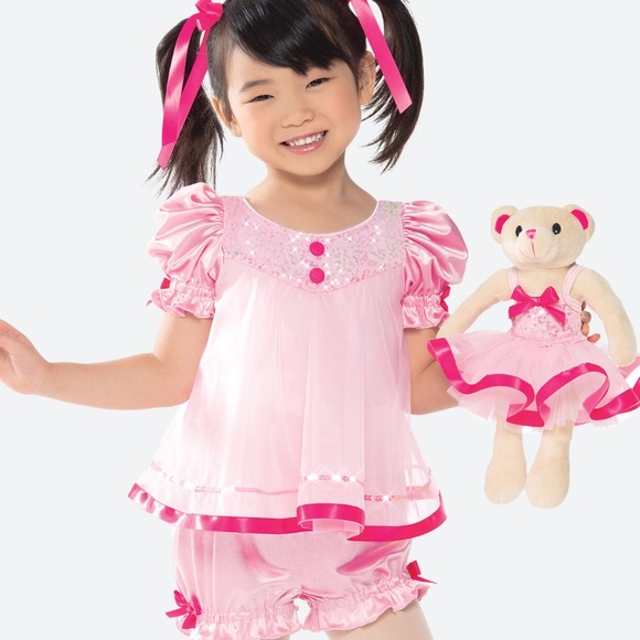 Revolution Other - REVOLUTION UEC Girls Size MC (7/8 Medium) Pink Dance Costume “Lullaby” Style